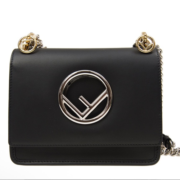 FENDI Kan I Logo Crossbody - Picture 1 of 11